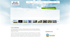 Desktop Screenshot of ccaltinbas.net